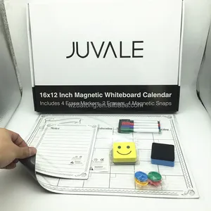 Reusable Flexible Magnetic Whiteboard, Dry Erase Calendar Erasable, Printed Custom Design