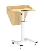 Greatway Office Manual Lift Tablero de melamina Iglesia Podio Mesa de discurso para sala de reuniones escolares