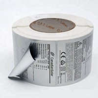 Customized Metallic Sticker Printing Product Labels for Solar System