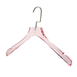 High End Transparent Acrylic Eco-friendly Custom Colors Pants <strong>Clip</strong> <strong>Hanger</strong> Injection Technics Clothes Rack Coat <strong>Hanger</strong> Wholesale - Product Image 2
