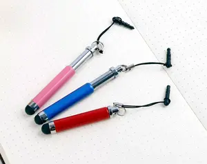 Mini Capacitive Stylus screen phone pen stylus retractable stylus for iPhone iPad