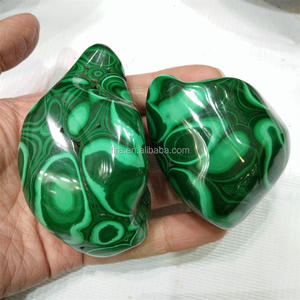 <span class=keywords><strong>Lastre</strong></span> <span class=keywords><strong>di</strong></span> Cristallo <span class=keywords><strong>di</strong></span> Malachite Verde Naturale Lucidato per Decorazione - Product Image 3