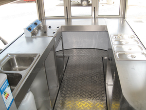 Nueva llegada ce aprobó 2015 proveedor china nuevo <span class=keywords><strong>churros</strong></span> mobile carrito de café remolques - Product Image 4