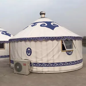 Lều Mùa Đông Yurt Luxury Mông Cổ Được Sử Dụng Cho Lều Cắm Trại Ngoài Trời