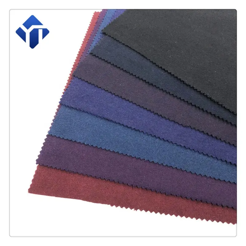 Best price textile material melton wool fabric