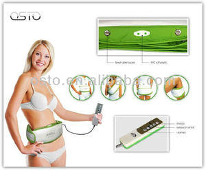Elektrikli vücut zayıflama kemeri karın yağ yakma Sauna masajı kadınlar için zayıflama kemeri - Product Image 4