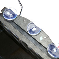 Luz Estroboscópica LED SENKEN para Auto y Camión, Luz de Emergencia para Tablero, Modo de Advertencia, Luz Roja y Azul