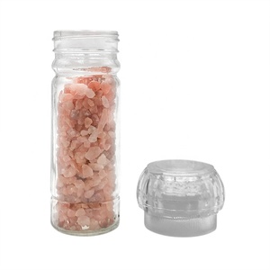 Moulin à sel et à poivre 100ml/moulin à épices/moulin à sel et à poivre en <span class=keywords><strong>verre</strong></span> 100ml avec couvercle - Product Image 6