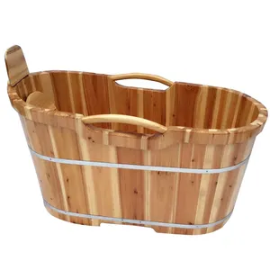 יפני סאונה מוצק עץ חבית אמבטיה זול