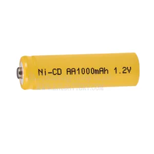 Nicd 100 mah 1.2 v nicd 充电电池 100 mah nicd aa 镍镉电池 AA 尺寸