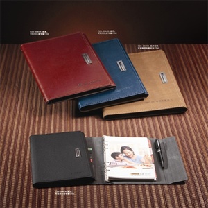 2017 Multicolore En <span class=keywords><strong>Cuir</strong></span> <span class=keywords><strong>Rechargeable</strong></span> Journal feuilles mobiles pu portable - Product Image 5