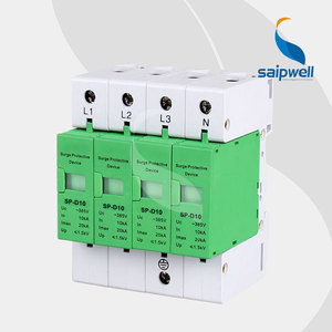 Dispositif de protection contre la foudre de compteur de signal de parasurtenseur de type 12V T2 dans la catégorie de la protection contre les surtensions - Product Image 3