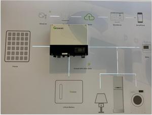 ETAR-1 Europa versión Growatt híbrido Solar 3000 w inversor Solar híbrido SPH3000 - Product Image 2