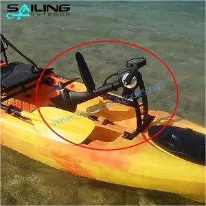 Navegando al aire libre impulsar pie Kayak de pesca Pedal sistema de barco canoa con Pedall hélice (sólo Pedal no Kayak)