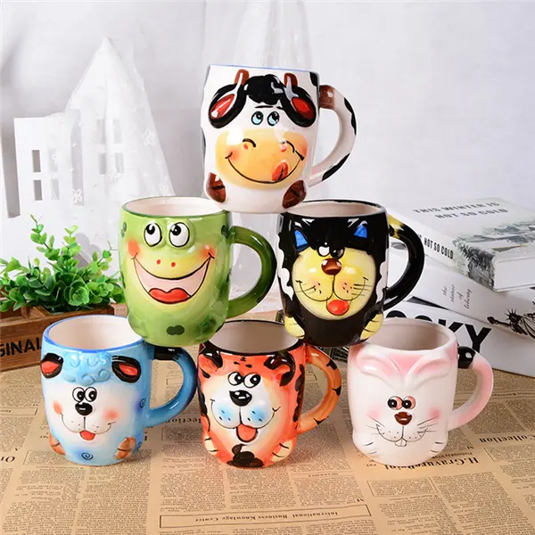 Taza de café de cerámica con forma de Animal 45017