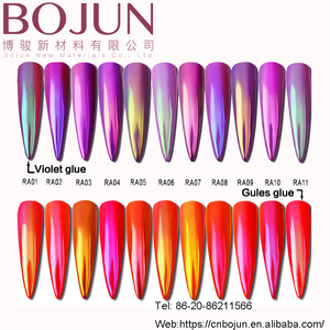 Choix de beauté ongles Aurora pigment chromé caméléon poudre à ongles gel de couleur en ventes - Product Image 1