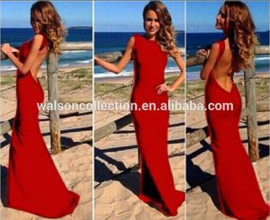 Thương mại đảm bảo <span class=keywords><strong>walson</strong></span> hot backless xỏ dress slim dài băng đảng dress cocktail dress cộng với kích thước - Product Image 2