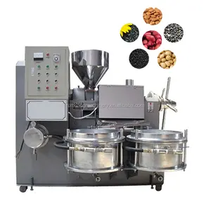 Industrial Grape Seed Sesame Peanut Nut Argan Sunflower Moringa Cold Screw Oil Extraction Extractor Press Machine