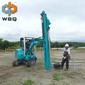 Häufen maschine/Condition häufen maschinen bohren rig/bohrpfahl Earth auger