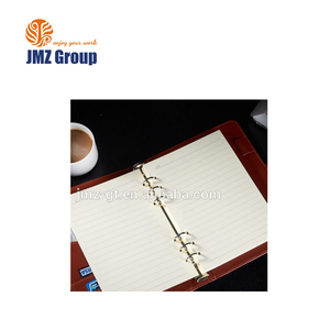 Cremallera de cuero Padfolio A4 de alta calidad con carpeta de 6 anillas Carpeta de documentos Producto de archivo Premium - Product Image 2