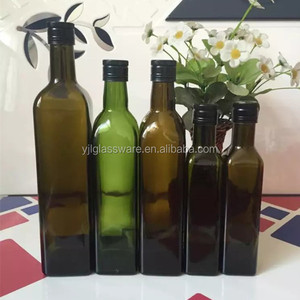 Bottiglie in <span class=keywords><strong>Vetro</strong></span> per Olio d'Oliva Disponibili all'Ingrosso, Varie Dimensioni, Forma Rotonda e Quadrata, 250 ml - Product Image 4