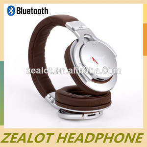 auricular bluetooth para ambas orejas con micrófono manos libres de música y llamadas de teléfono para - Product Image 1