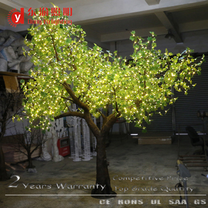 ไฟสีขาวสำหรับตกแต่งงานแต่งงานกลางแจ้ง IP65คริสต์มาสที่หรูหราต้นเมเปิลเทียมสำหรับตกแต่งงานแต่งงานที่หรูหรา