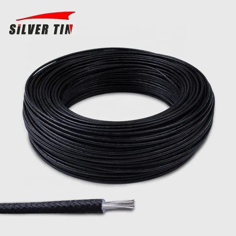 4mm 6mm 10mm High Temperature Wire Heat Resistant Cable 200C Fire Resistance Wire