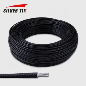 Cable resistente al calor de 4mm, 6mm, 10mm, 200C, alambre resistente al fuego