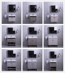 Mueble <span class=keywords><strong>de</strong></span> <span class=keywords><strong>Baño</strong></span> Moderno <span class=keywords><strong>de</strong></span> Esquina, Pequeño, <span class=keywords><strong>de</strong></span> PVC, <span class=keywords><strong>para</strong></span> Montar en la Pared, con Espejo Incluido, <span class=keywords><strong>de</strong></span> Alta Venta - Product Image 6