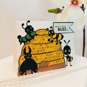 AAGU Tươi 4 Cái/bộ Giáng Sinh Dễ Thương Kiến Mô Hình Chết Cắt Chết DIY Scrapbooking Album Scrapbooking Trang Trí Cắt Chết - Product Image 5