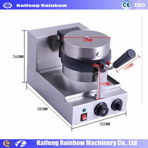 Macchina per Waffle Multifunzionale <span class=keywords><strong>di</strong></span> Grande Capacità con Piastre in Ferro Smaltato per Forme a Cuore e Quincunziale - Product Image 4