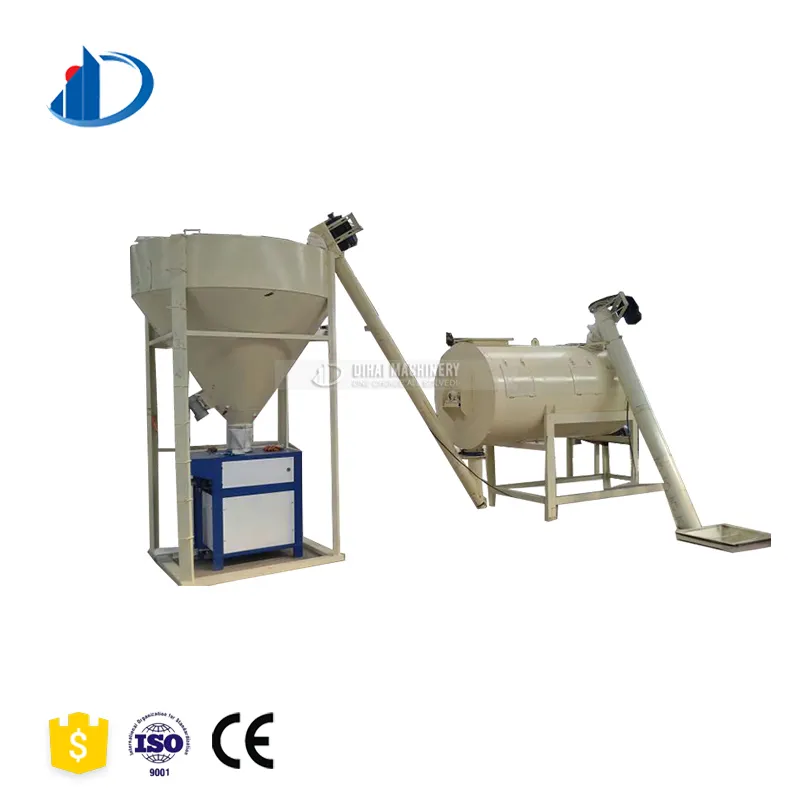 Chi Phí thấp Liên Tục Dính Gạch Khô Xây Dựng Hỗn Hợp Màu Epoxy Vữa Mixer