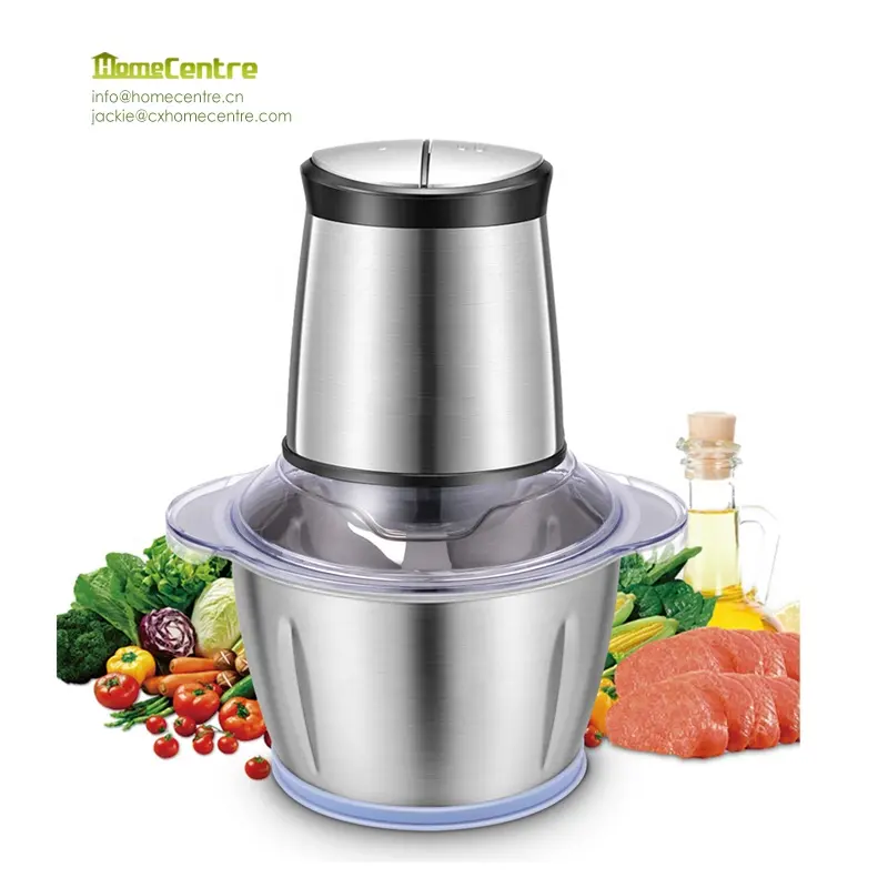 Electric 1.5L Stainless stahl bowl essen chopper