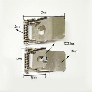 <span class=keywords><strong>LED</strong></span> Downlight Spring Embedded Fastener Clasp Clip 55mm Lamps Lanterns Metal Spring Clamp - Product Image 3