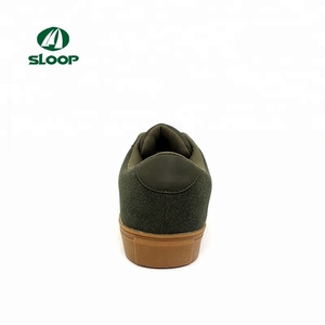 A buon mercato gli uomini casuali della pelle scamosciata scarpe di colore verde - Product Image 3