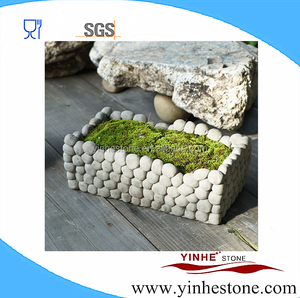 Al aire libre de piedra maceta macetas de jardín Jardín de flores de plantas macetas - Product Image 3