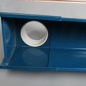 Di alta qualità in pvc acqua piovana di materiali da costruzione composito canalones del vinile serra idroponica in crescita di plastica coltivazione di grondaie - Product Image 5