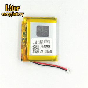 Plug 1.25-<span class=keywords><strong>2</strong></span> P 3.7 V 853838 1800 mah high quality lithium polymer battery rechargeable Li li-ion battery voltage Li- po Li-polymer battery - Product Image 2