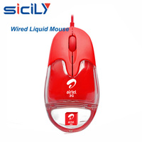 Meilleur pas cher Mignon design Flotteur 3D liquide filaire souris aqua