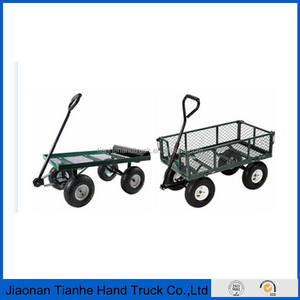 Offre Spéciale robuste maille en métal chariot de jardin chariot de jardin - Product Image 3