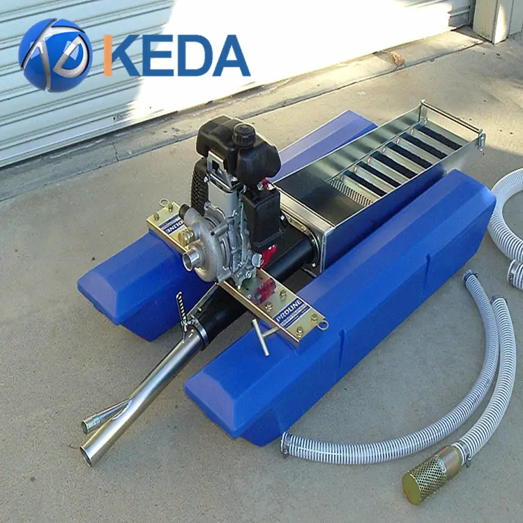 keda Portable Gold Dredging Float Gold Washing Mining Machines