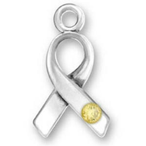 Ciondolo Personalizzato a Forma di Nastro per la Consapevolezza sulla Leucemia e la Maleria <span class=keywords><strong>Multipla</strong></span>, Accessorio per Creazione di Gioielli - Product Image 3