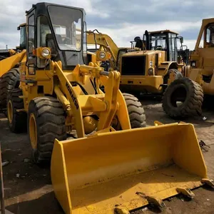 Cargadora de ruedas Komatsu WA100 usada al mejor precio, cargadora de ruedas Komatsu 100 con un rendimiento maravilloso