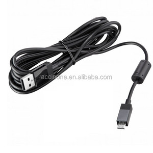 Câble de charge de charge d'alimentation de haute qualité 2.75m USB pour <span class=keywords><strong>cordon</strong></span> de chargeur de contrôleur Xbox One <span class=keywords><strong>PS4</strong></span> - Product Image 4