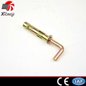 Varios Tamaño de Acero Al Carbono Cincado Sujetadores Tornillos Tuercas Tuerca Castillo Ancla De <span class=keywords><strong>La</strong></span> <span class=keywords><strong>Manga</strong></span> - Product Image 5