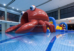 Trượt Cua Chướng Ngại Vật Dưới Nước Bơm Hơi, Chướng Ngại Vật Trong Bể Bơi, Chướng Ngại Vật Bơm Hơi Nổi Cho Bể Bơi Lớn - Product Image 3