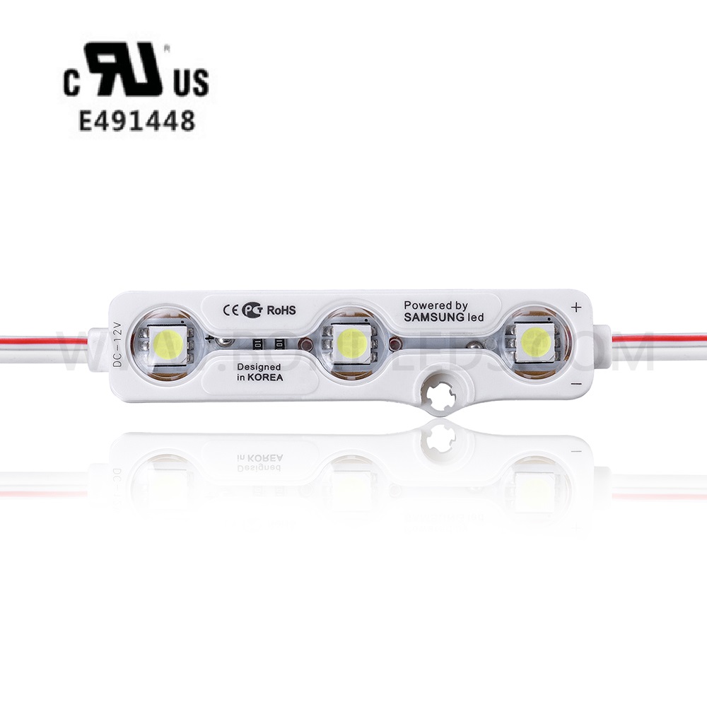 Светодиодный модуль smd 2835, 12 В постоянного тока, 0,72 Вт