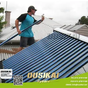 Better than Flat Plate Collector Ousikai HEAT PIPE SOLAR COLLECTOR