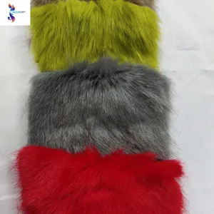 Short Trim Fabric Medium Hair Stock Fabric Vintage Style Faux Fur Lot Plush Home Textile Garment Knitted 100% Polyester Toy